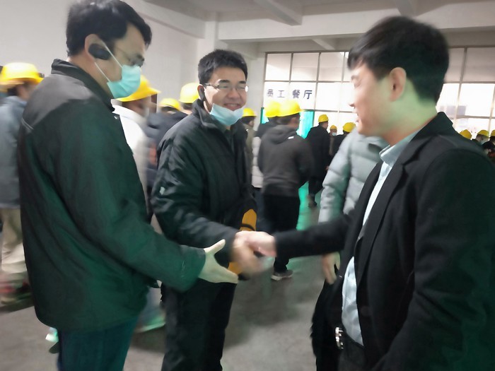 热烈欢迎河南工业大学师生到我司参观学习！